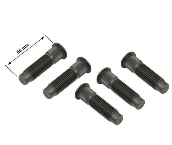 VW Bus T2 T3 Radnabe Vorderachse Vorderradnabe Radnabe Gewindebzolzen Bus 8.70-7.79 SET 5 Stück 56 mm M14x1.5